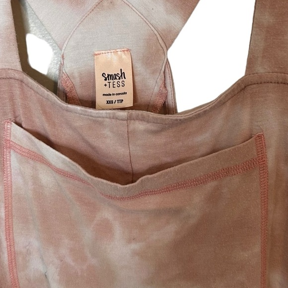 Smash & Tess  Pink Tie Dye Romperall - Picture 12 of 15